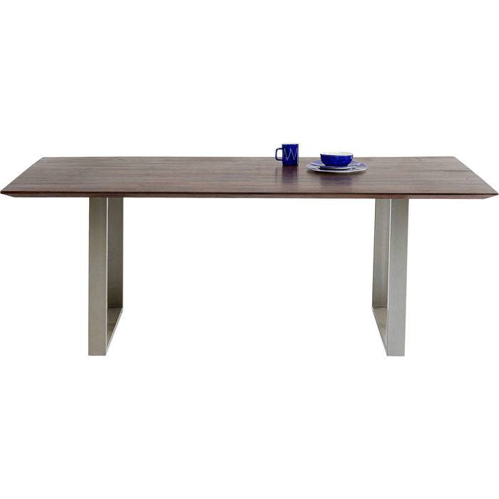 Dark Silver Dining Table