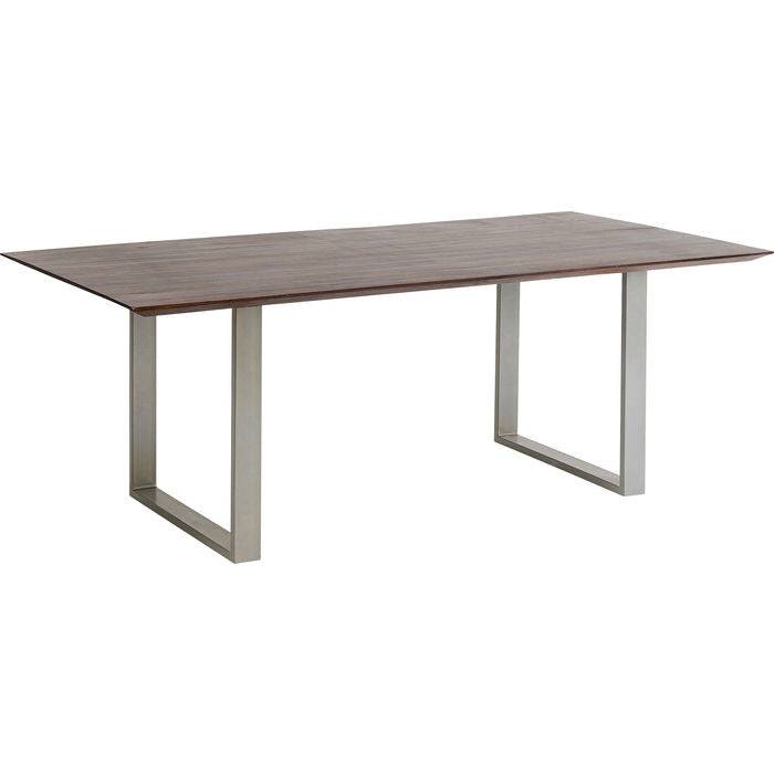 Dark Silver Dining Table