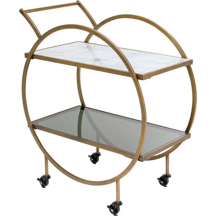 Tray Table Loft Brass - JULIA VENCE STORE