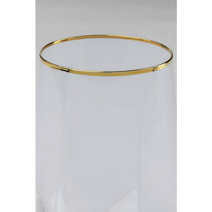 Tumbler Diamond Gold Rim - JULIA VENCE STORE