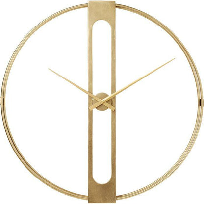 Wall Clock Clip Gold Ø107cm - JULIA VENCE STORE