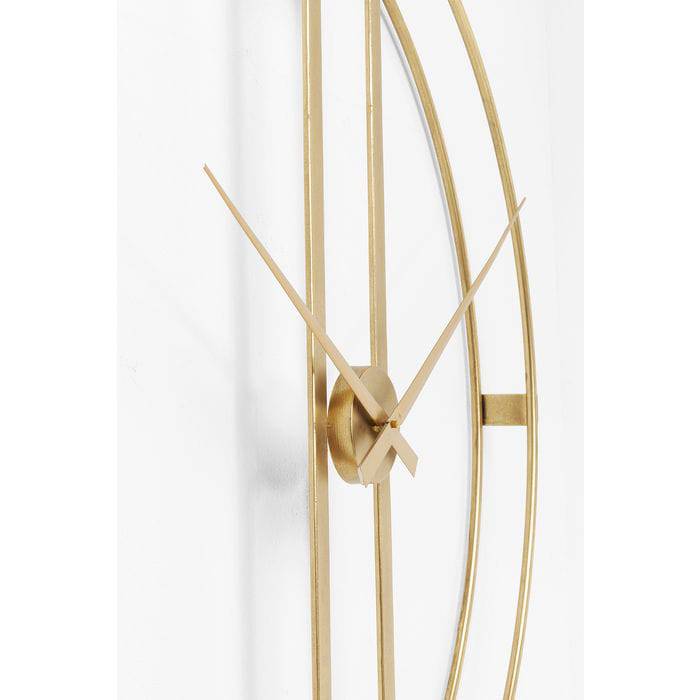 Wall Clock Clip Gold Ø107cm - JULIA VENCE STORE