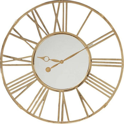 Giant Gold Wall Clock