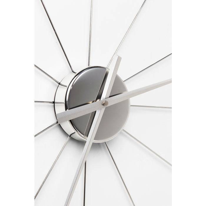 Wall Clock Like Umbrella Balls Chrome - JULIA VENCE STORE