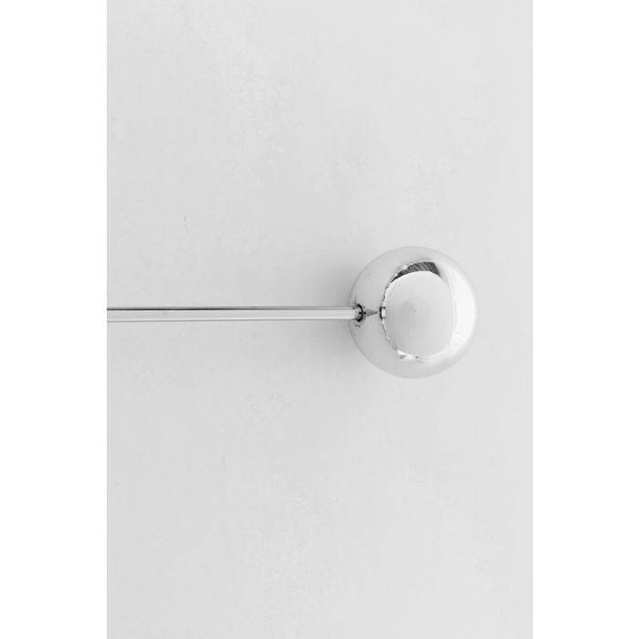 Wall Clock Like Umbrella Balls Chrome - JULIA VENCE STORE