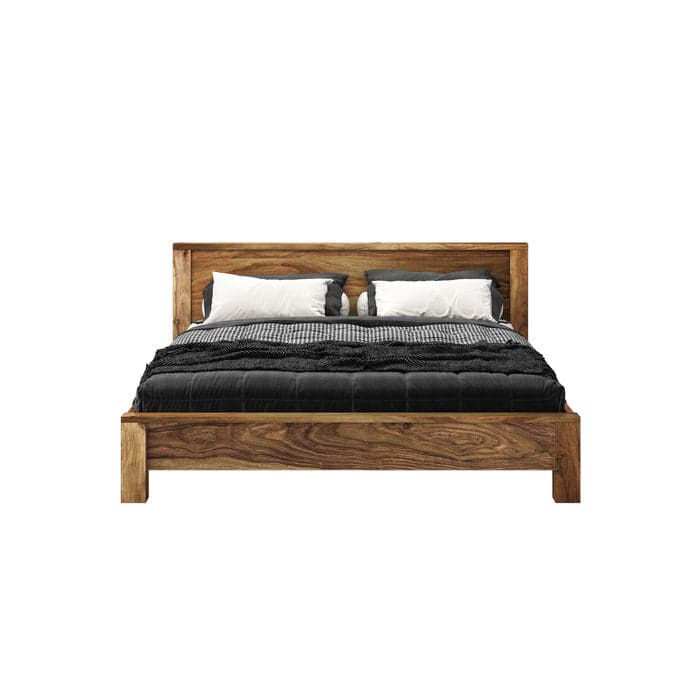 Wooden Bed Authentico 160x200cm - JULIA VENCE STORE