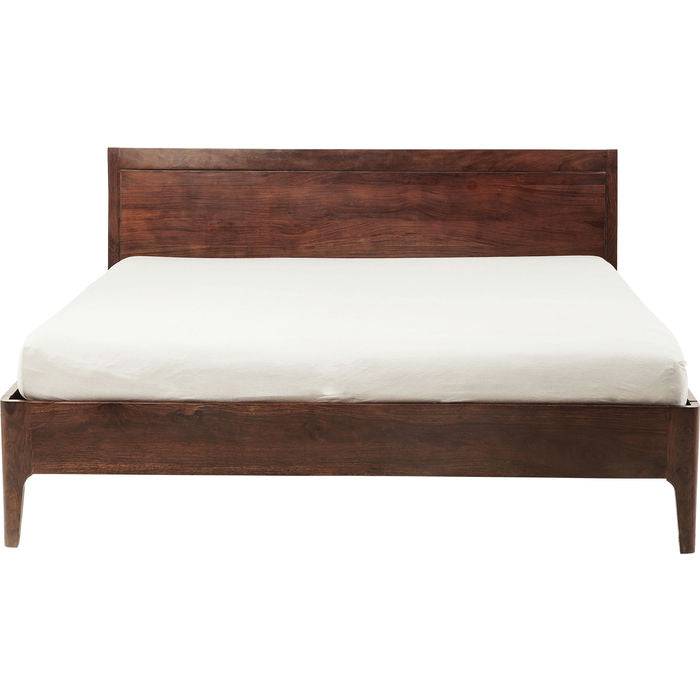 Wooden Bed Brooklyn Walnut 160x200cm - JULIA VENCE STORE