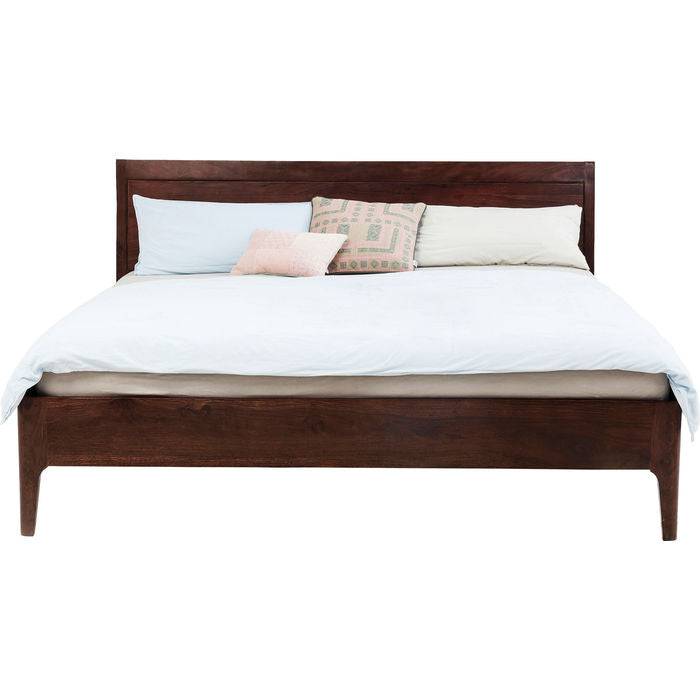 Wooden Bed Brooklyn Walnut 180x200cm - JULIA VENCE STORE