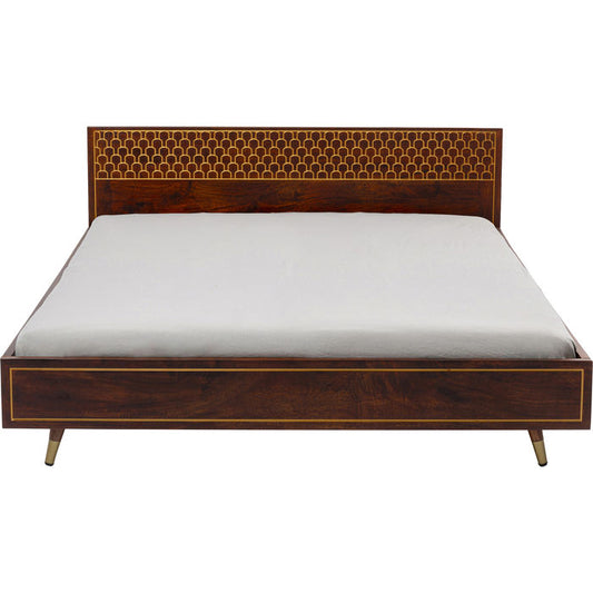 Wooden Bed Muskat 160x200 (64,96" * 80,71") - JULIA VENCE STORE