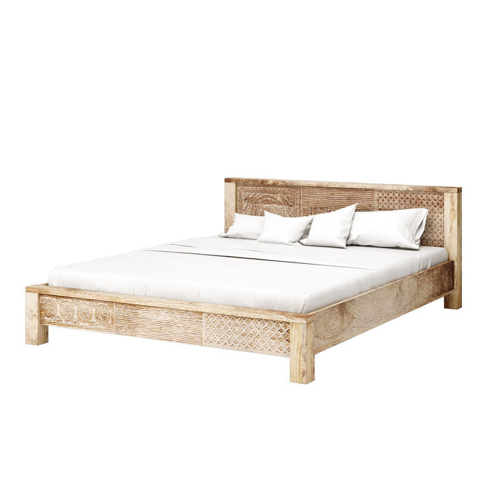 Wooden Bed Puro 160x200cm - JULIA VENCE STORE